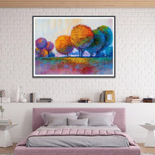 Charger l'image dans la galerie, Huile d’arbre - diamant rond complet - 30x40cm