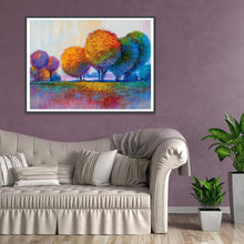 Charger l'image dans la galerie, Huile d’arbre - diamant rond complet - 30x40cm