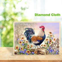 Charger l'image dans la galerie, Coq - diamant rond complet - 30x40cm