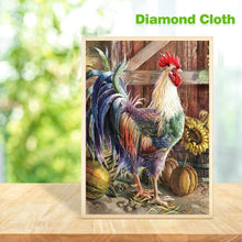 Charger l'image dans la galerie, Coq - diamant rond complet - 30x40cm
