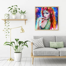 Charger l'image dans la galerie, Fille - diamant rond complet - 30x30cm