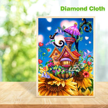 Charger l'image dans la galerie, Château - diamant rond complet - 30x40cm