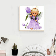 Charger l'image dans la galerie, Angel - diamant rond complet - 30x30cm