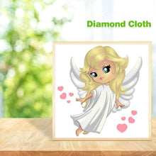 Charger l'image dans la galerie, Angel - diamant rond complet - 30x30cm