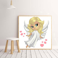 Charger l'image dans la galerie, Angel - diamant rond complet - 30x30cm