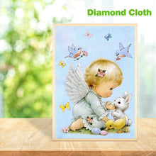 Charger l'image dans la galerie, Angel - diamant rond complet - 30x40cm