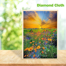 Charger l'image dans la galerie, Fleur - diamant rond complet - 30x40cm