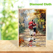 Charger l'image dans la galerie, Couple - diamant rond complet - 30x40cm