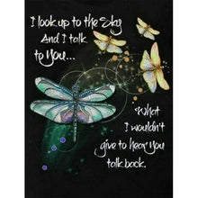 Charger l'image dans la galerie, Libellule - diamant rond complet - 30x40cm