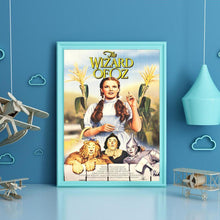 Charger l'image dans la galerie, Le magicien de l’oz - diamant rond complet - 30x40cm