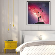 Charger l'image dans la galerie, Ciel étoilé - diamant rond complet - 30x30cm