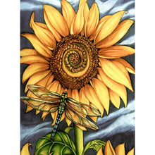 Charger l'image dans la galerie, Fleurs - diamant rond complet - 30x40cm