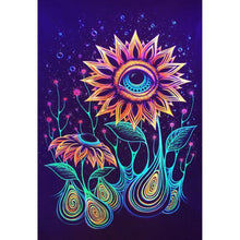 Charger l'image dans la galerie, Fleurs - diamant rond complet - 30x40cm