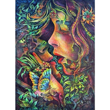 Charger l'image dans la galerie, Fille - diamant rond complet - 30x40cm