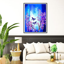 Charger l'image dans la galerie, Papillon - diamant rond complet - 30x40cm