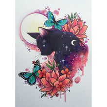 Charger l'image dans la galerie, Papillon - diamant rond complet - 30x40cm