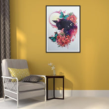 Charger l'image dans la galerie, Papillon - diamant rond complet - 30x40cm