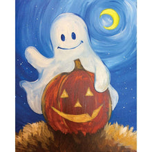 Charger l'image dans la galerie, Citrouille - diamant rond complet - 30x40cm