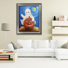 Charger l'image dans la galerie, Citrouille - diamant rond complet - 30x40cm