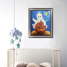 Charger l'image dans la galerie, Citrouille - diamant rond complet - 30x40cm