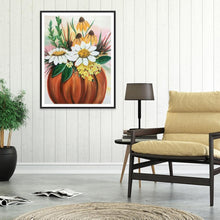 Charger l'image dans la galerie, Citrouille - diamant rond complet - 30x40cm