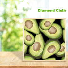 Charger l'image dans la galerie, Avocat - diamant rond complet - 30x30cm