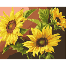 Charger l'image dans la galerie, Tournesol - diamant rond complet - 40x30cm