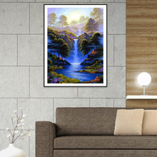 Charger l'image dans la galerie, Paysage - diamant rond complet - 30x40cm