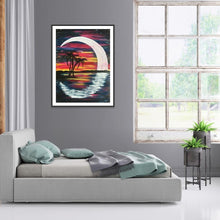 Charger l'image dans la galerie, Paysage - diamant rond complet - 30x40cm