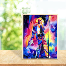 Charger l'image dans la galerie, Michael jackson - diamant rond complet - 30x40cm