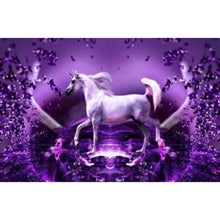 Charger l'image dans la galerie, Cheval - diamant rond complet - 30x40cm