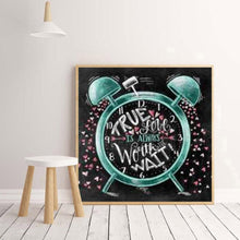 Charger l'image dans la galerie, Mots - diamant rond complet - 30x30cm
