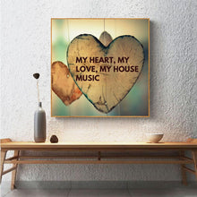 Charger l'image dans la galerie, Mots - diamant rond complet - 30x30cm