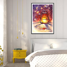 Charger l'image dans la galerie, Lumière de flamme - diamant rond complet - 30x40cm