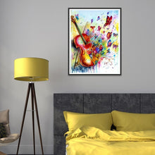 Charger l'image dans la galerie, Guitare - diamant rond complet - 30x40cm