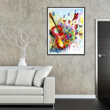 Charger l'image dans la galerie, Guitare - diamant rond complet - 30x40cm