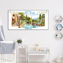 Charger l'image dans la galerie, 5pcs manor - diamant rond complet - 95x45cm