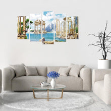 Charger l'image dans la galerie, 5pcs château perdu - diamant rond complet - 95x45cm