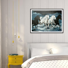 Charger l'image dans la galerie, Cheval - diamant rond complet - 30x40cm