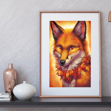 Charger l'image dans la galerie, Loup - diamant rond complet - 30x40cm