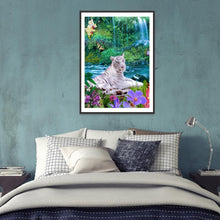 Charger l'image dans la galerie, Tigre - diamant rond complet - 30x40cm