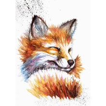 Charger l'image dans la galerie, Loup - diamant rond complet - 30x40cm