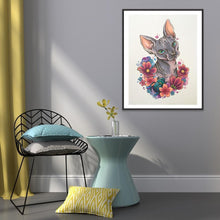 Charger l'image dans la galerie, Léopard - diamant rond complet - 30x40cm