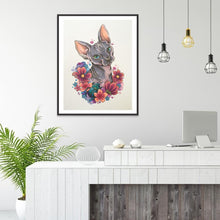 Charger l'image dans la galerie, Léopard - diamant rond complet - 30x40cm