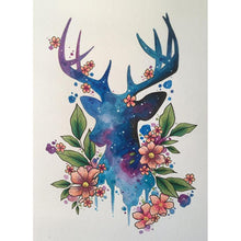 Charger l'image dans la galerie, Élan - diamant rond complet - 30x40cm