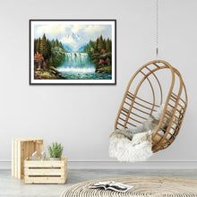 Charger l'image dans la galerie, Paysage - diamant rond complet - 30x40cm