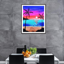 Charger l'image dans la galerie, Arbre de plage - peinture complète de diamant - 30x40cm