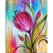 Charger l'image dans la galerie, Fleurs - diamant rond complet - 30x40cm