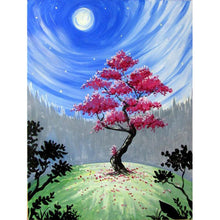 Charger l'image dans la galerie, Arbre - diamant rond complet - 30x40cm