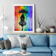 Charger l'image dans la galerie, Fille - diamant rond complet - 30x40cm